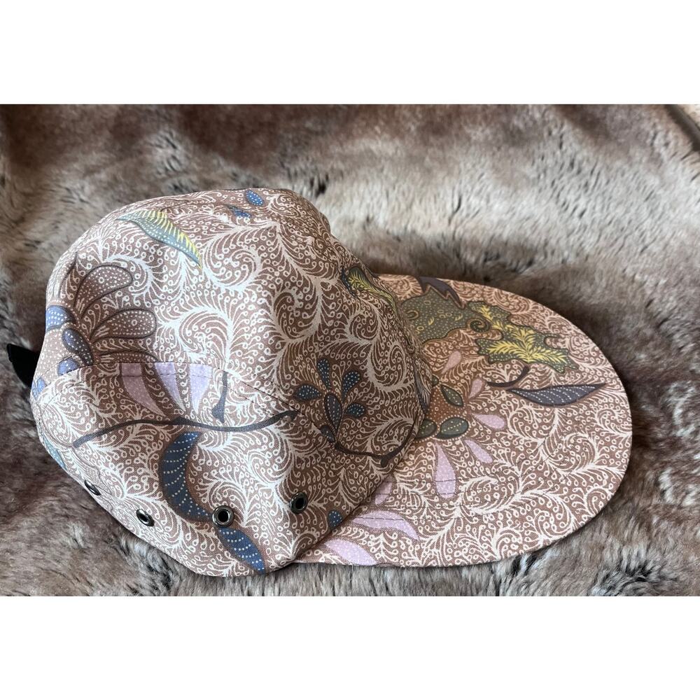 Beams Men’s Japanese JDM Hat Floral Print Long Brim